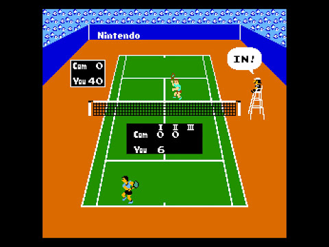 Image du jeu Tennis sur NES