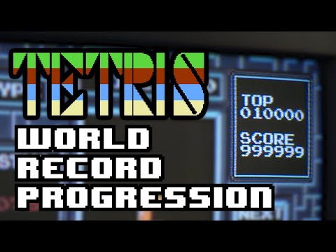 Screen de Tetris sur Nintendo NES