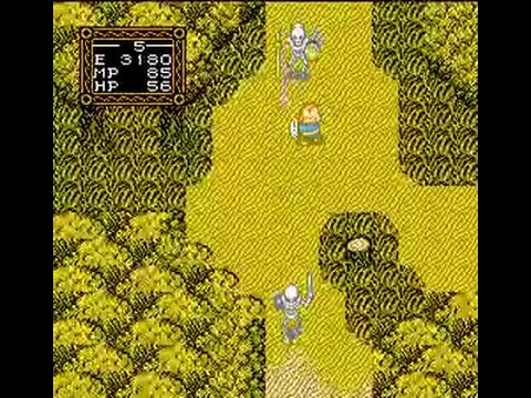 Scène de jeu de Willow sur Nintendo NES