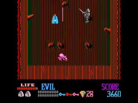 Aperçu du jeu Wizards & Warriors sur Nintendo NES