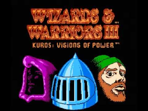 Wizards & Warriors III Kuros : Visions of Power sur NES