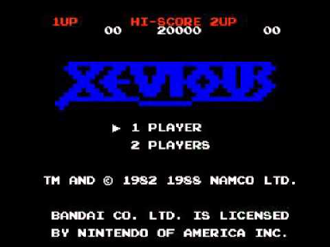 Screen de Xevious The Avenger sur Nintendo NES