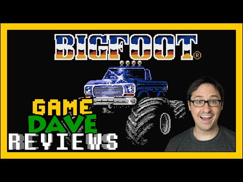Scène de jeu de Bigfoot sur Nintendo NES