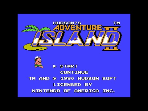Screen de Adventure Island 2 sur Nintendo NES