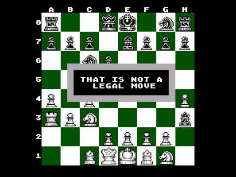 Screen de Chessmaster sur Nintendo NES