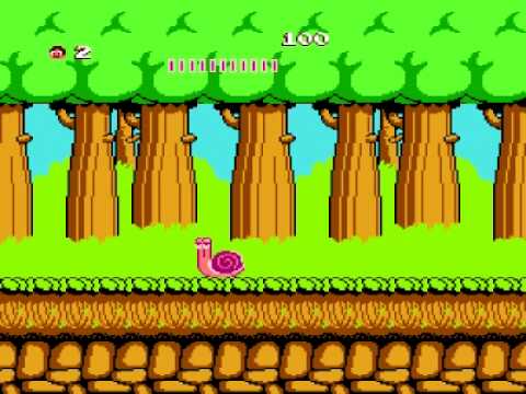 Capture de Adventure Island Classic In the pacific  sur Nintendo NES