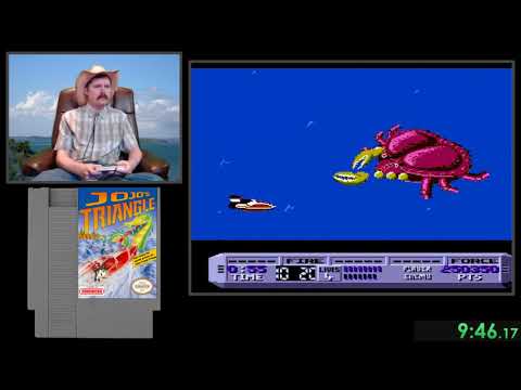 Illustration vidéo de Cobra Triangle  sur Nintendo NES