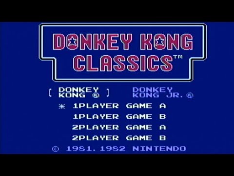 Screen de Donkey Kong Classics  sur Nintendo NES