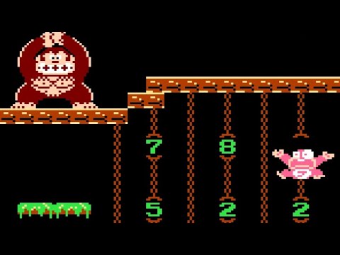 Photo de Donkey Kong Jr. Math sur Nintendo NES
