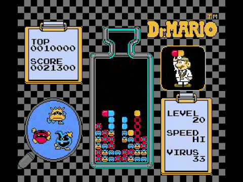 Screen de Dr. Mario  sur Nintendo NES
