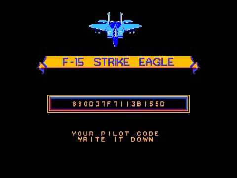 Image du jeu F15 strike eagle  sur NES