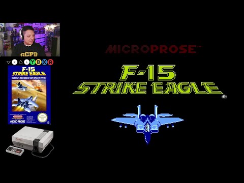Screen de F15 strike eagle  sur Nintendo NES
