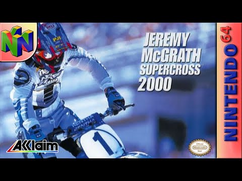 Screen de Jeremy McGrath Supercross 2000 sur Nintendo 64