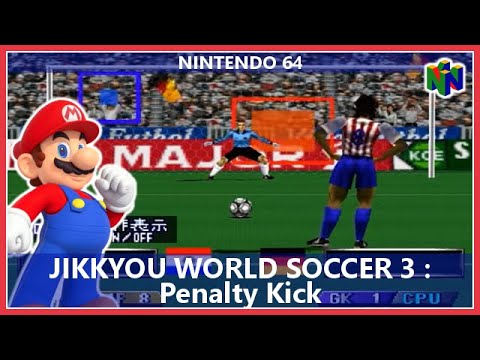 Screen de Jikkyo World Soccer 3 sur Nintendo 64