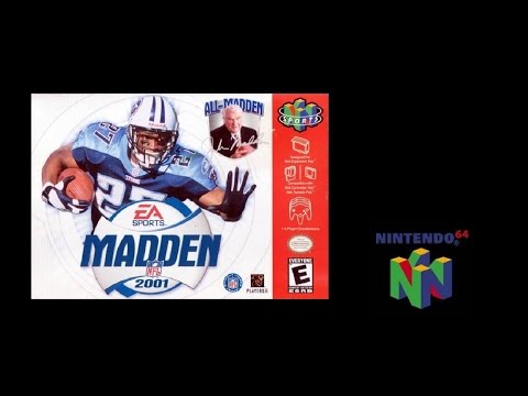 Screen de Madden NFL 2001 sur Nintendo 64