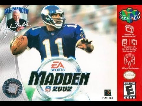 Illustration vidéo de Madden NFL 2002 sur Nintendo 64