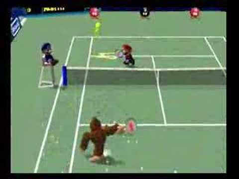 Screen de Mario Tennis sur Nintendo 64