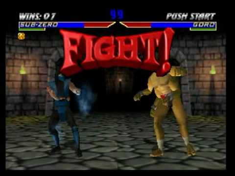 Illustration vidéo de Mortal Kombat 4 sur Nintendo 64