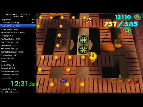 Ms. Pac-Man Maze Madness sur Nintendo 64