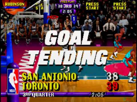 Screen de NBA Hangtime sur Nintendo 64