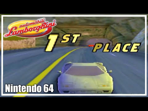 Capture de Automobili Lamborghini sur Nintendo 64