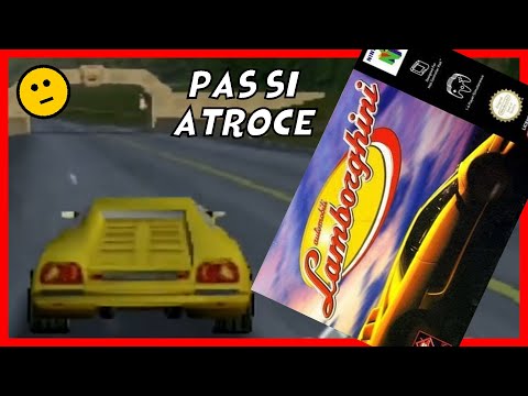 Scène de jeu de Automobili Lamborghini sur Nintendo 64
