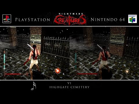 Illustration vidéo de Nightmare Creatures sur Nintendo 64