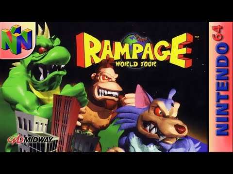 Screen de Rampage World Tour sur Nintendo 64