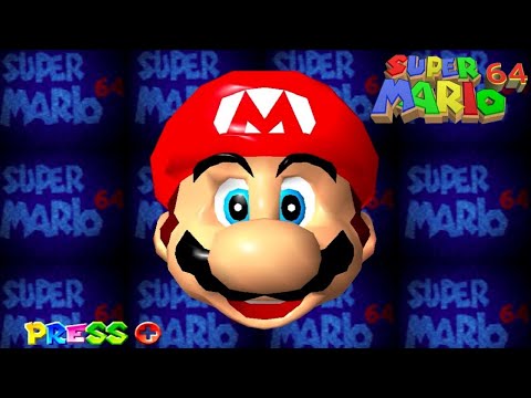 Illustration vidéo de Super Mario 64 sur Nintendo 64