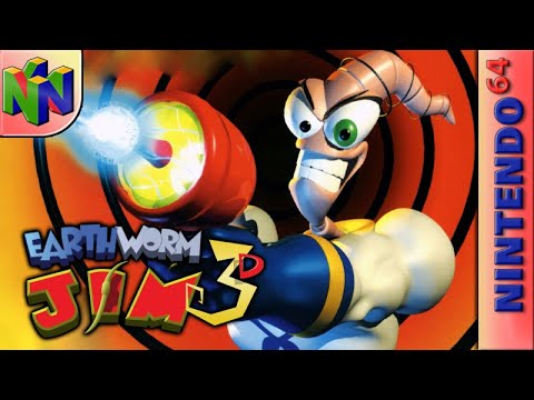 Aperçu du jeu Earthworm Jim 3D sur Nintendo 64