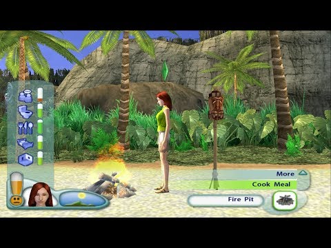 Jeu PS2 Les Sims 2 + Les Naufragés - Complet FR - Très Bon état - Edition Originale