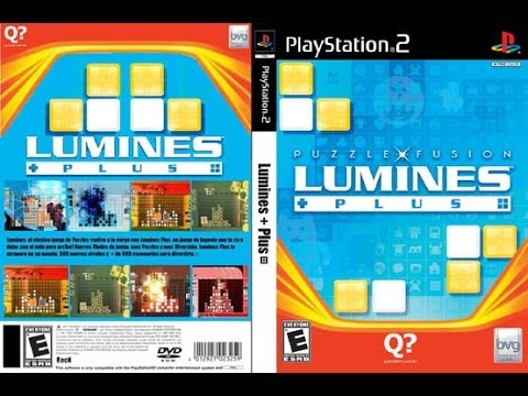Lumines Plus sur PlayStation 2 PAL