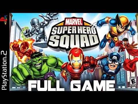 Scène de jeu de Marvel Super Hero Squad sur PS2