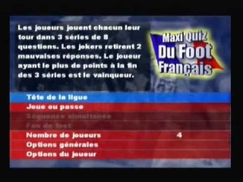 Photo de Maxi Quiz du Foot Francais sur PS2