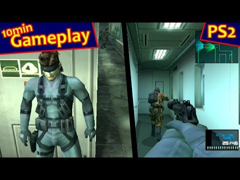 Capture de Metal Gear Solid 2 Substance sur PS2