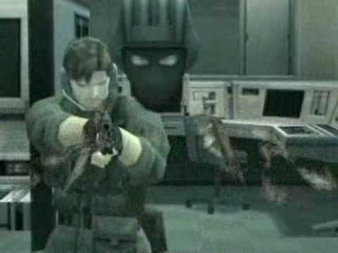 Scène de jeu de Metal Gear Solid 2 Substance sur PS2