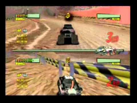 Monster Trux Extreme Arena Edition sur PlayStation 2 PAL