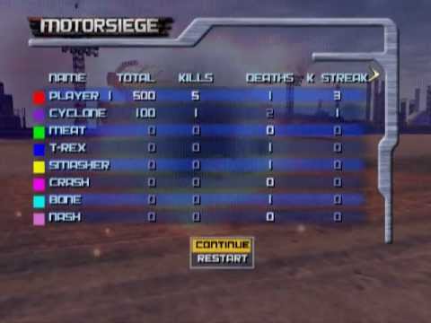 Screen de Motorsiege : Warriors of Primetime sur PS2