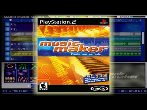 Music Maker Rockstar sur PlayStation 2 PAL