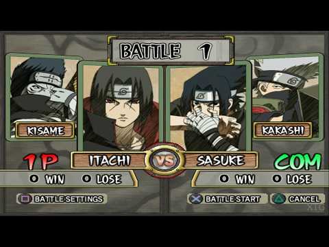 Illustration vidéo de Naruto : Ultimate Ninja sur PS2
