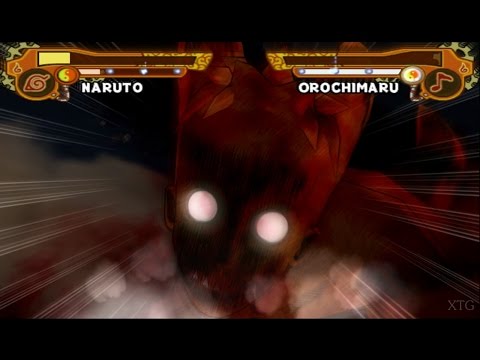 Scène de jeu de Naruto Shippuden : Ultimate Ninja 5 sur PS2