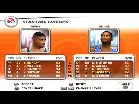 NBA Live 2003 sur PlayStation 2 PAL