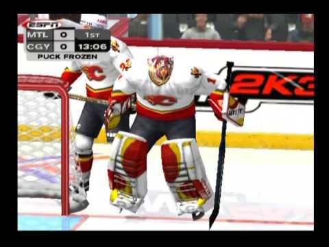 Aperçu du jeu NHL 2K3 sur PS2