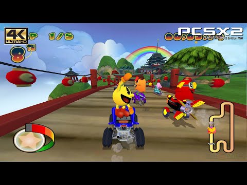 Pac-Man Rally sur PlayStation 2 PAL