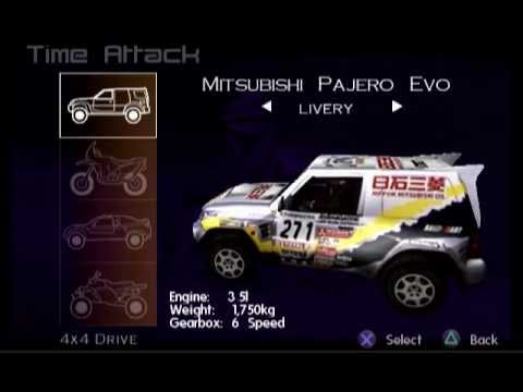 Screen de Paris-Dakar Rally sur PS2