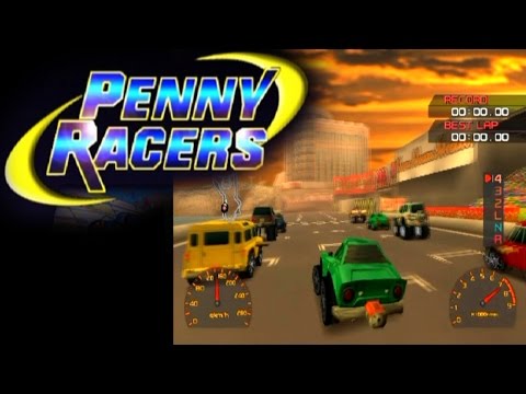 Scène de jeu de Penny Racers sur PS2