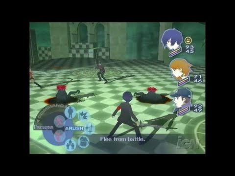 Scène de jeu de Persona 3 : FES sur PS2