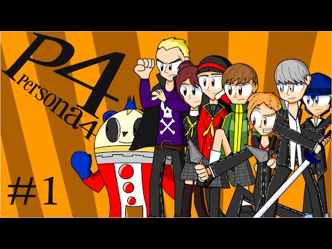 Scène de jeu de Persona 4 sur PS2