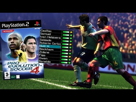 Pro Evolution Soccer 4 sur PlayStation 2 PAL