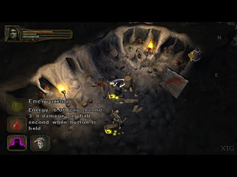 Scène de jeu de Baldur's Gate Dark Alliance 2 sur PS2
